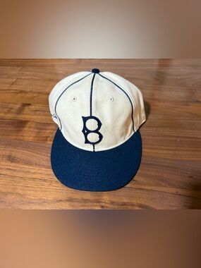 Aimé Leon Dore New Era Dodgers Melton Wool Fitted Hat 'Pristine Pinstripe' 7 3/8